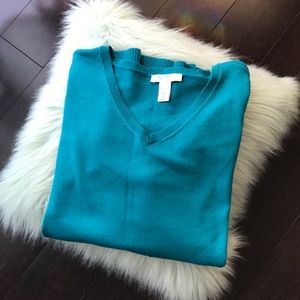 NWOT WHBM oversized hi/low sweater. Sz.S.